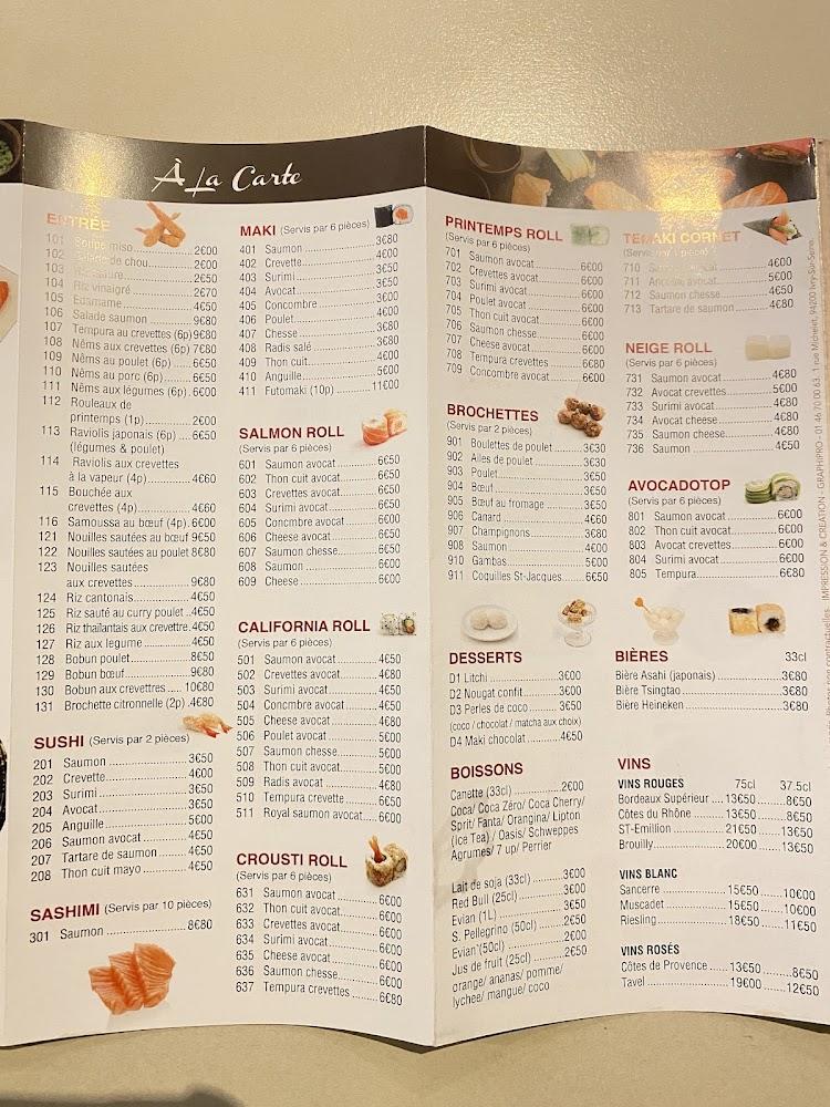 Sushi 94 - Menu Image 1